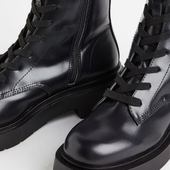 NWT H&M combat boots - Picture 3 of 6